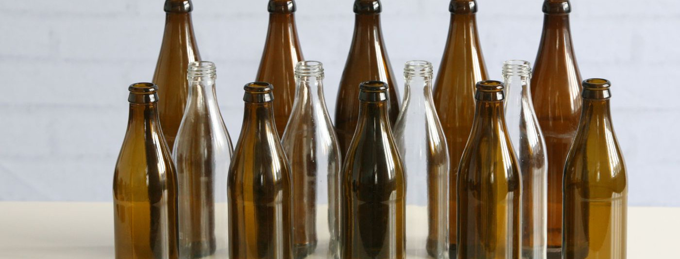 Mehrwegflaschen aus Glas