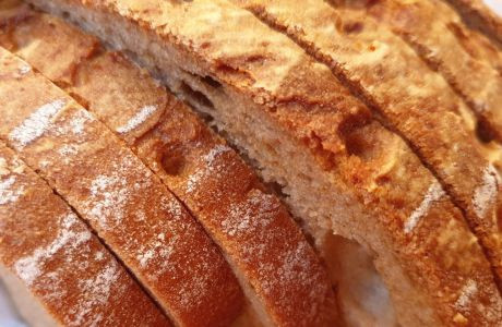 Brot kann in einigen B&auml;ckerei auf Wunsch geschnitten werden.