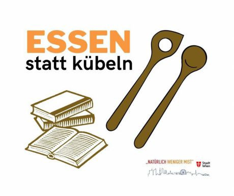 Kochl&ouml;ffel und Kochb&uuml;cher Grafik