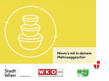 Aufkleber "Nimm's mit in deinem Mehrweggeschirr"