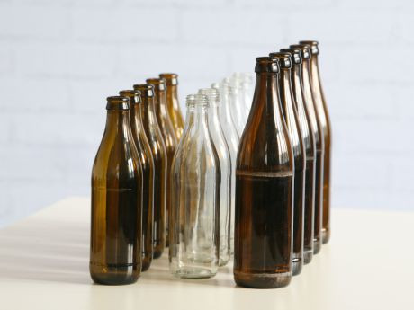 Mehrwegflasche aus Glas