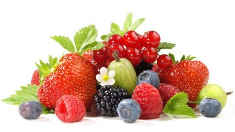 Eine Auswahl an Obst.