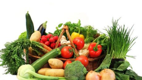 Verschieden Gem&uuml;sesorten sch&ouml;n arrangiert.