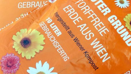 verpackte Komposterde