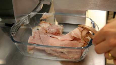 Schinken in Glassch&uuml;ssel