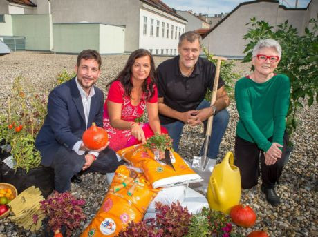 Europas größter Dach-Gemeinschaftsgarten entsteht in Mariahilf