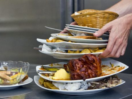 Speisereste in der Gastronomie
