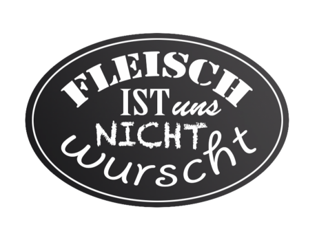 Bild vergrößern Logo der Kampagne Fleisch ist uns nicht wurscht