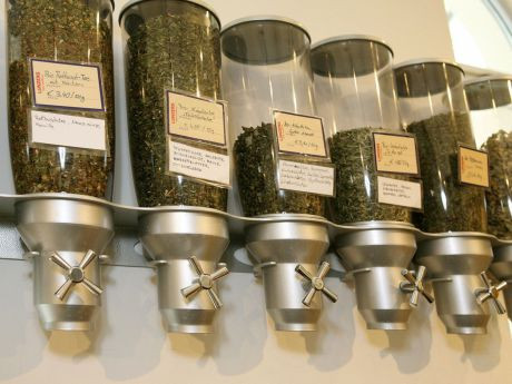 Teesorten zum selber Abf&uuml;llen im Unverpackt-Laden